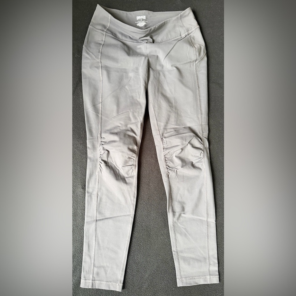 🔥Duluth Trading Co. Women’s NoGa 4-Way Stretch Leggings Sz:S. 33746.Gray Yoga.